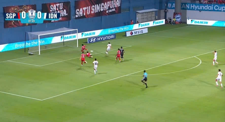 Singapore 0-0 Indonesia: Bỏ lỡ cơ hội