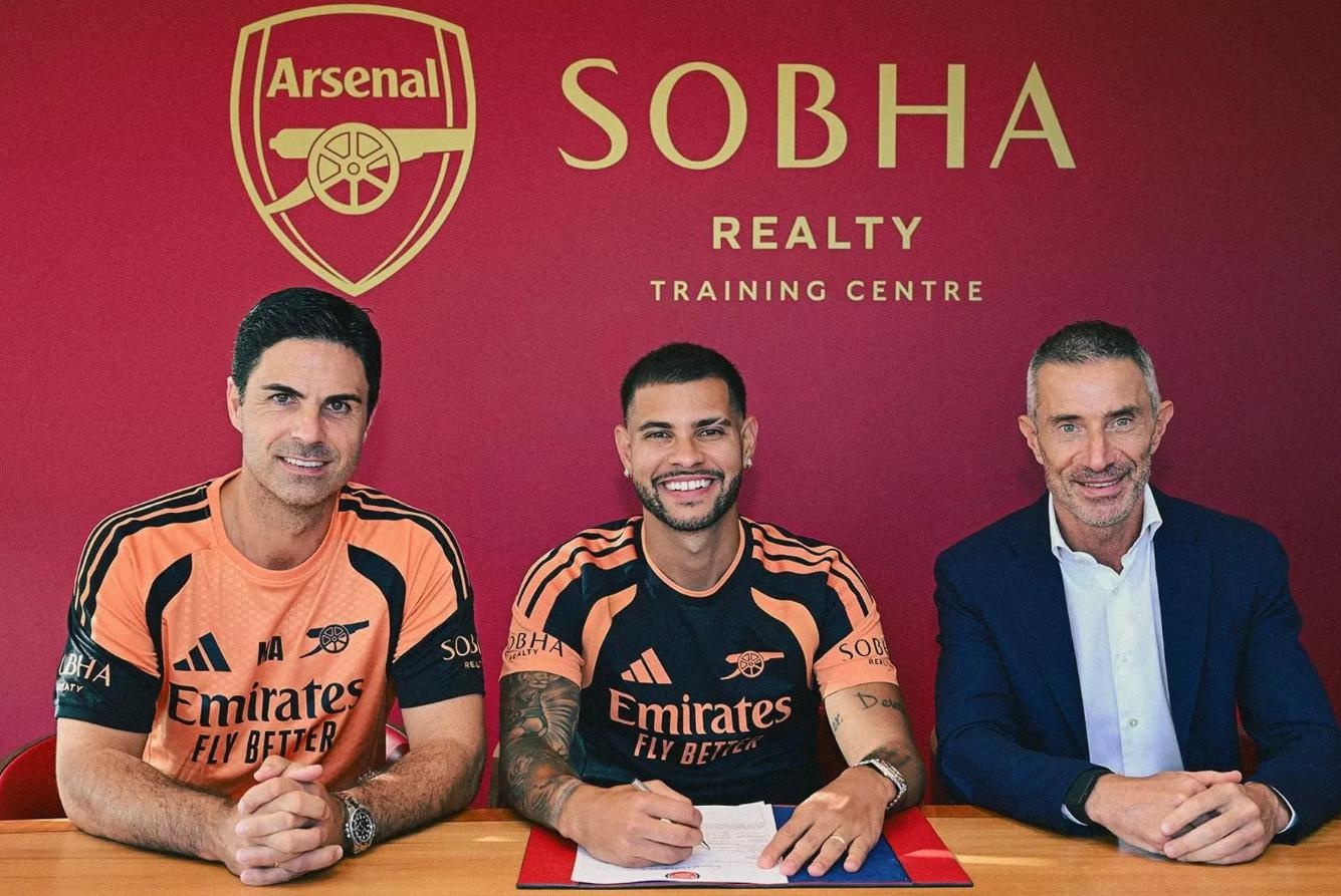 Arsenal công bố tân binh Bruno Guimaraes