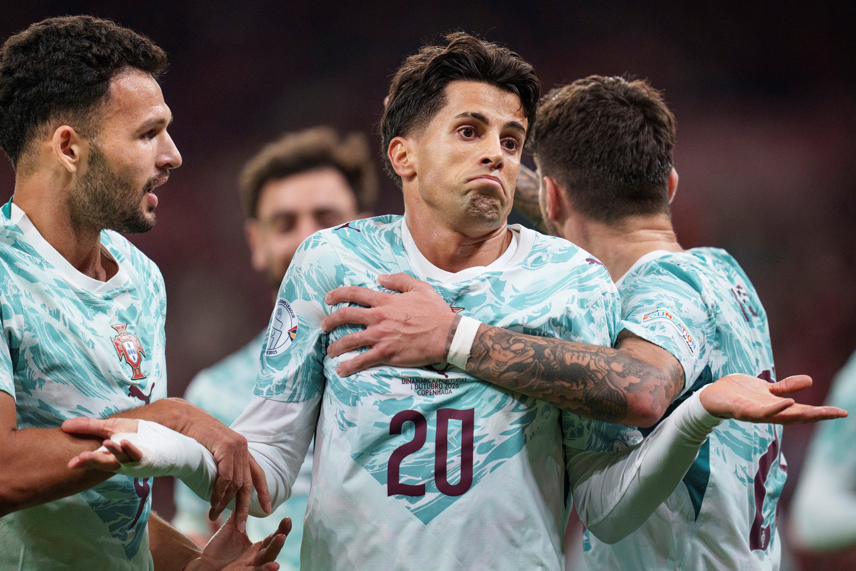 Bồ Đào Nha thắng dễ Đan Mạch dù vắng Ronaldo
