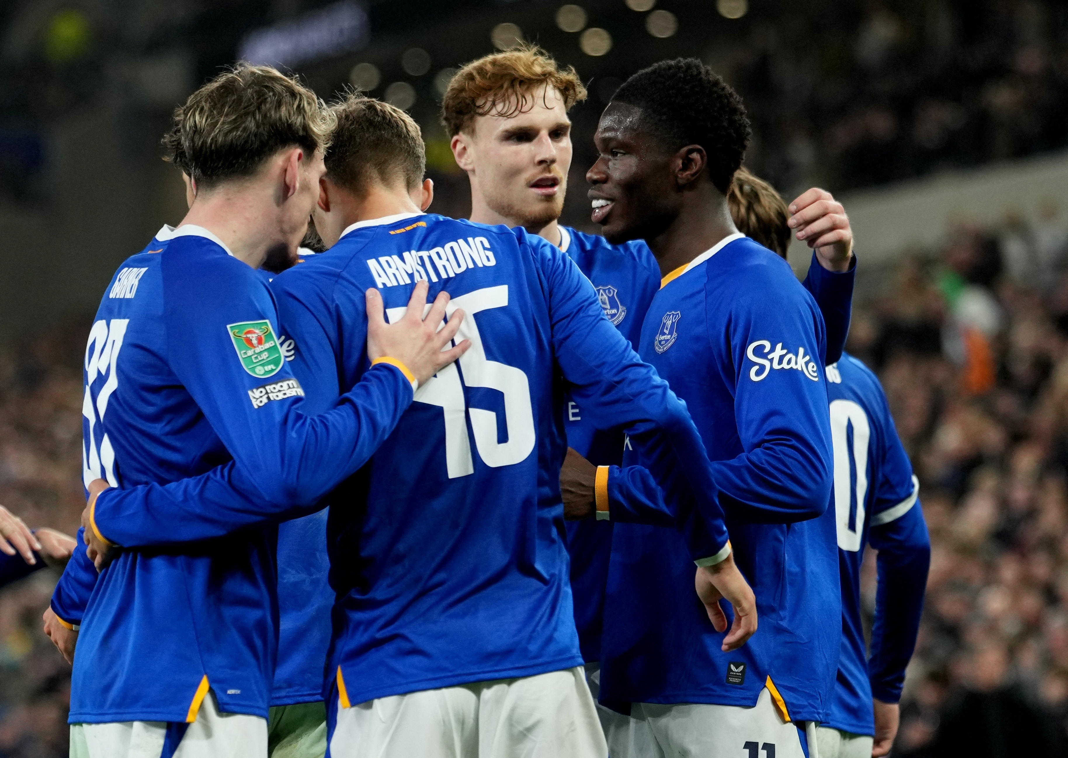 Thắng thuyết phục Newcastle, Everton đi tiếp tại Carabao Cup