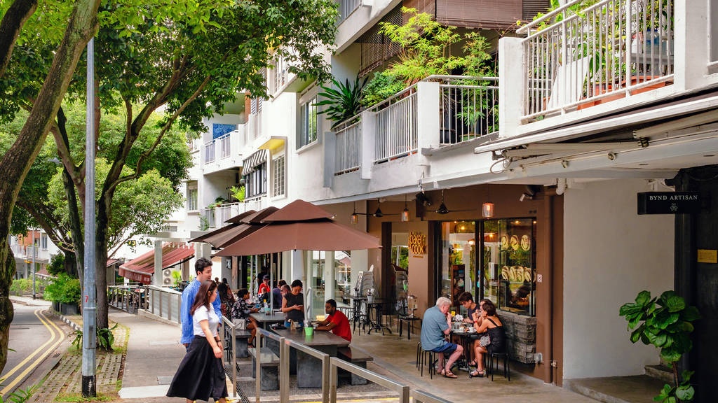 Kham pha Holland Village - noi van hoa Dong Tay hoi tu o Singapore hinh anh