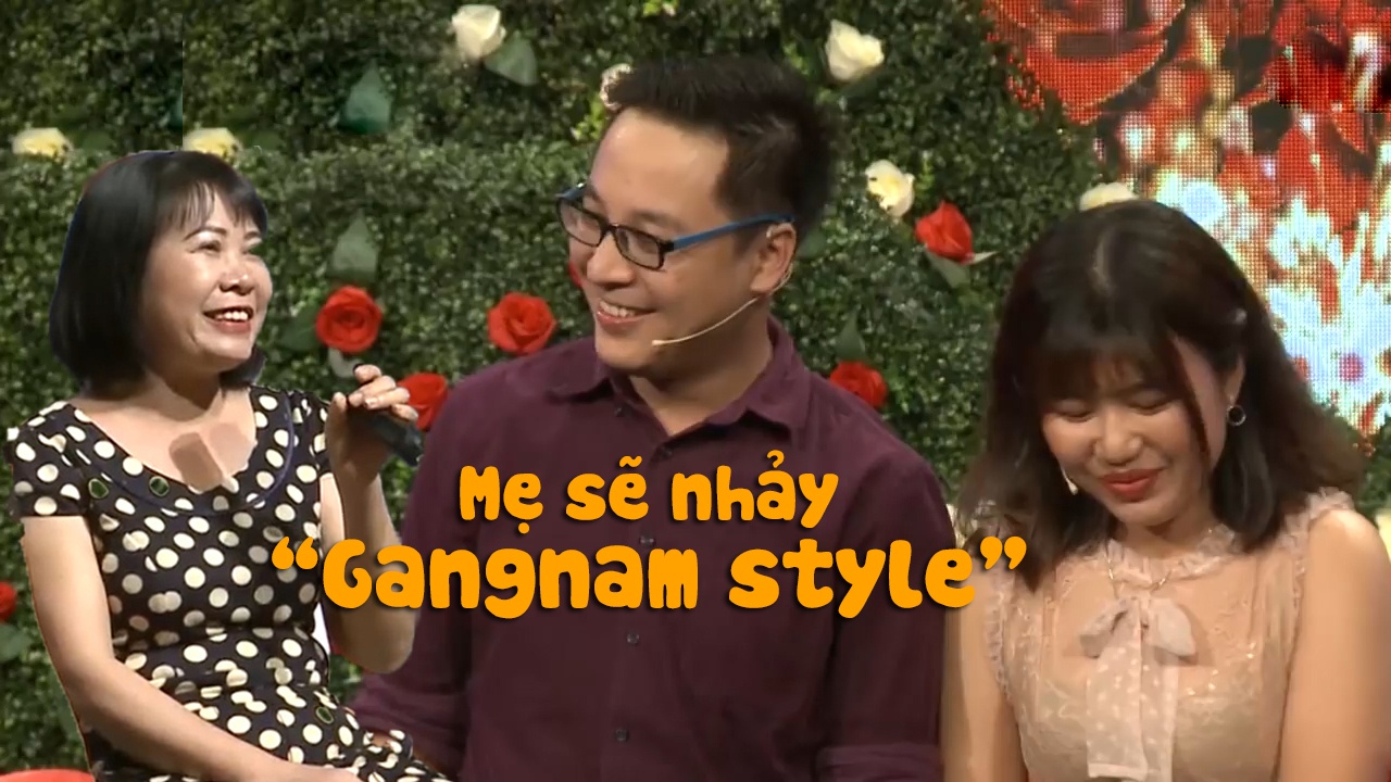 Me chong hua nhay ‘Gangnam Style’ neu con dau dong y ket hon hinh anh