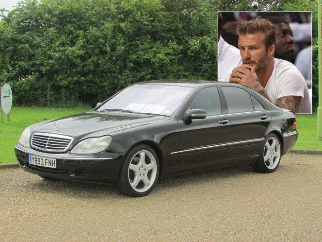 Mercedes cua David Beckham bi rao ban gia beo hinh anh