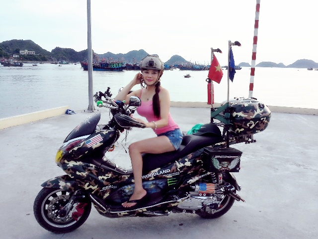 Honda PCX do phong cach nha binh doc dao tai Ha Noi hinh anh