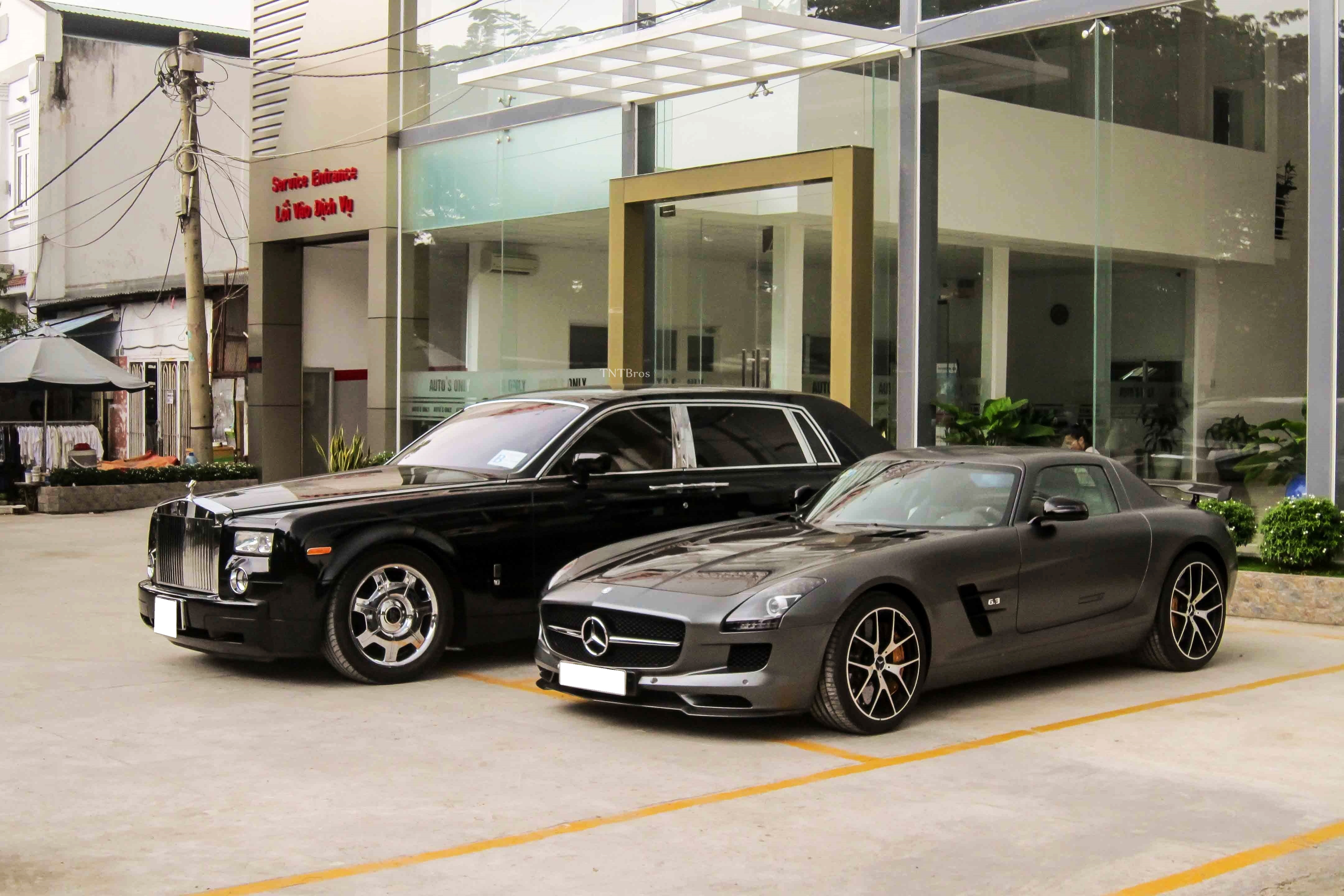 Dan xe sieu sang hoi tu tai Sai Gon hinh anh