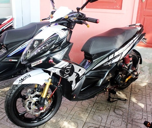 3 chiec Nouvo do doc dao cua biker Sai thanh hinh anh