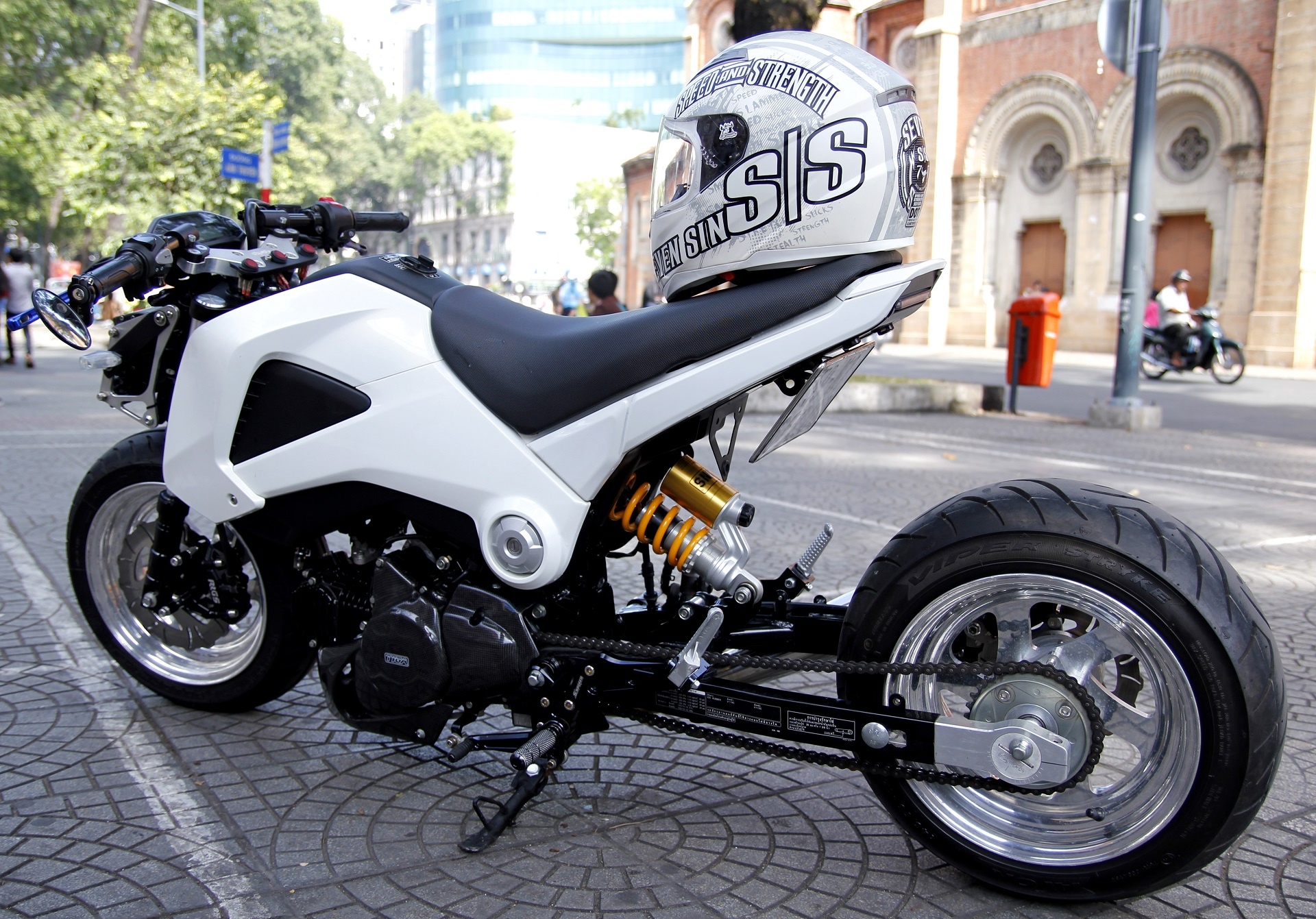 Chi tiet chiec Honda MSX do do choi My doc nhat Viet Nam hinh anh