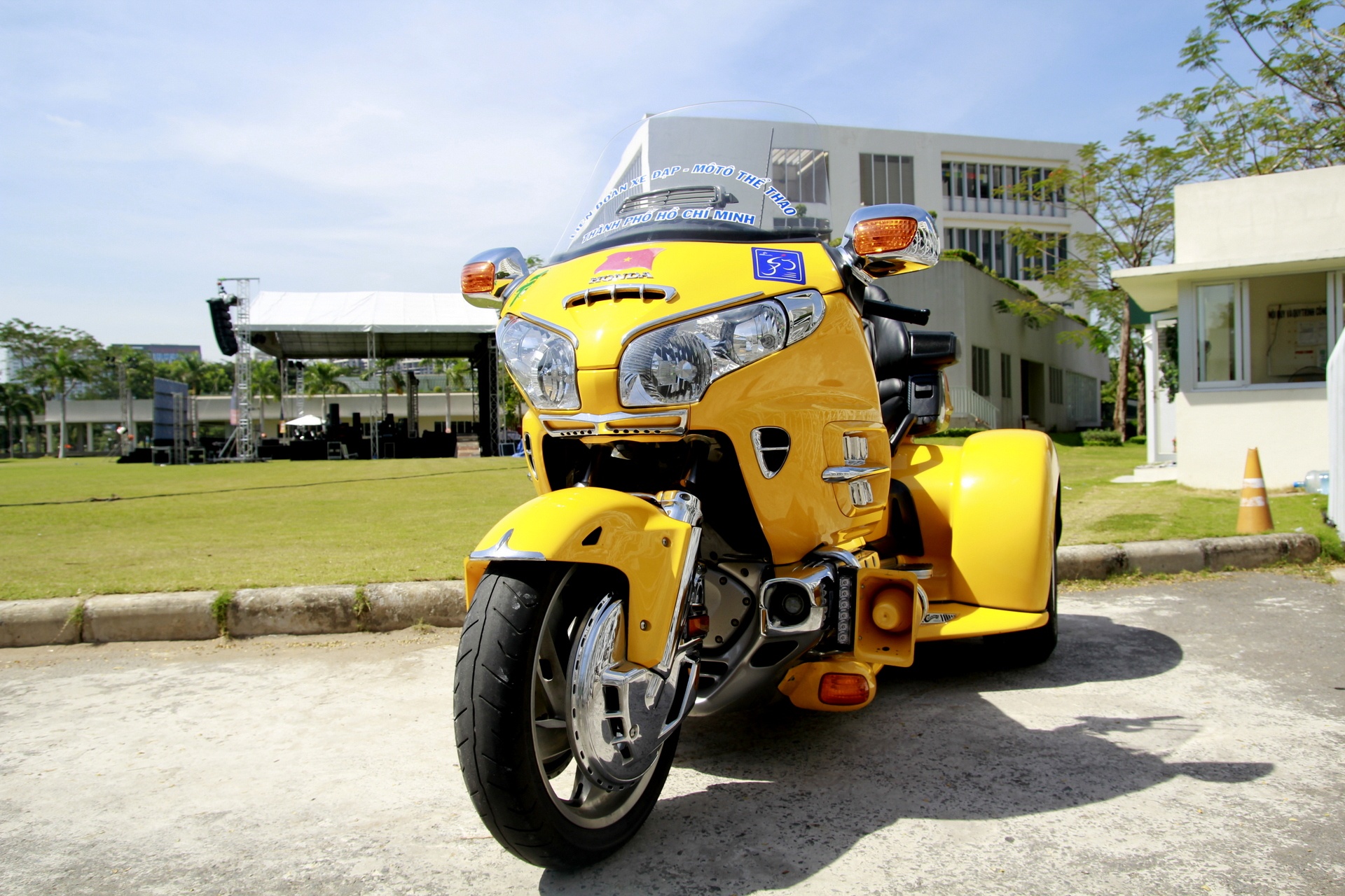 Sieu mo to Honda Gold Wing do 3 banh o Sai Gon hinh anh