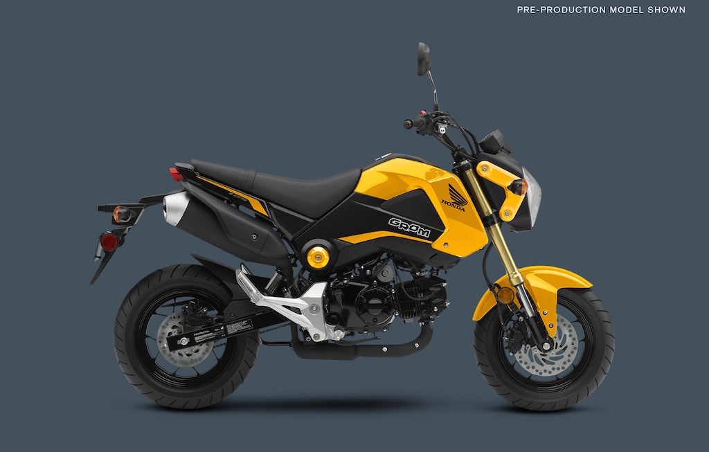 Honda gioi thieu MSX doi 2015 mau moi hinh anh