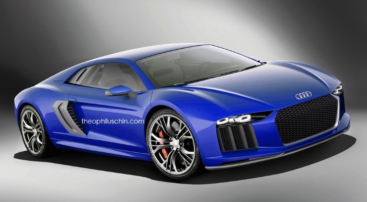 Audi R8 va R8 e-Tron the he moi sap ra mat hinh anh