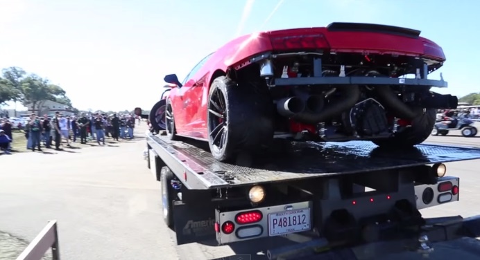 Lamborghini Gallardo 2000 ma luc gap tai nan o 322 km/h hinh anh