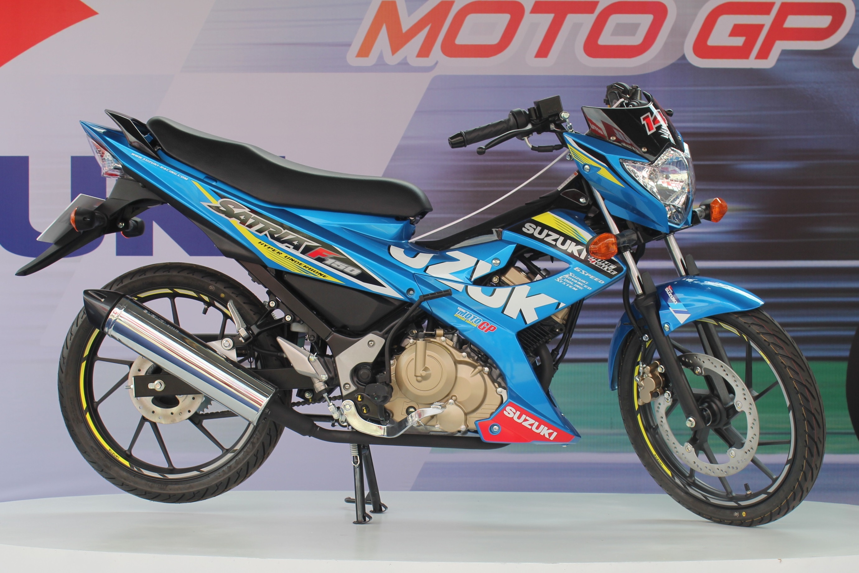 Suzuki Satria 150 phien ban dua ra mat tai Viet Nam hinh anh