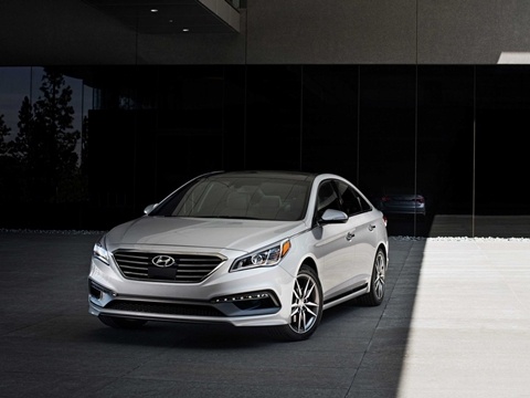Xe sedan hạng trung (Midsize Cars): Hyundai Sonata.