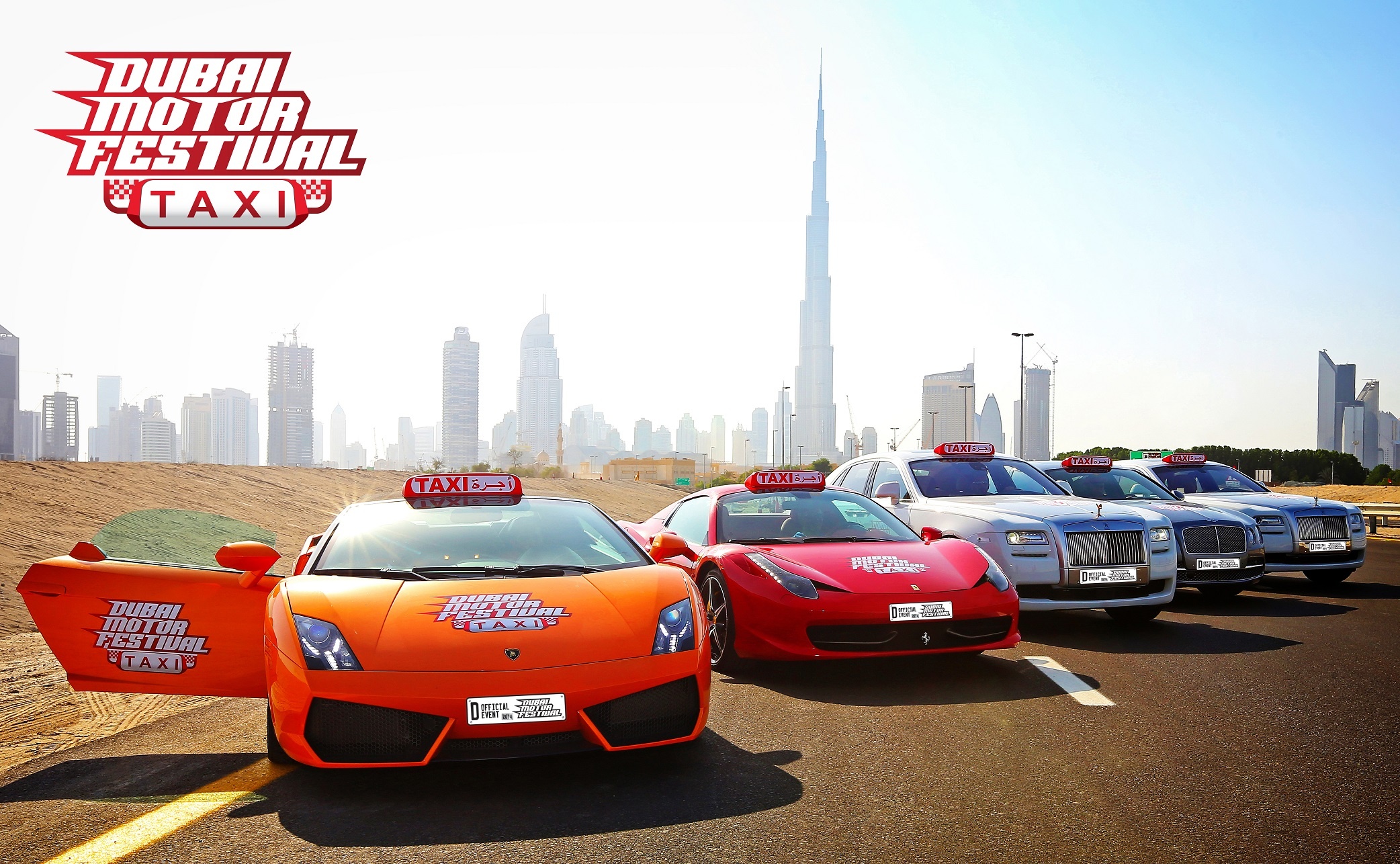 Dung sieu xe lam taxi o Dubai hinh anh