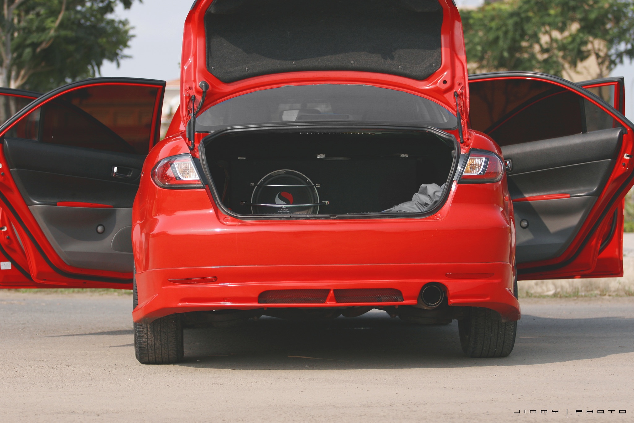 Mazda 6 do dan am thanh ham ho o Sai Gon hinh anh