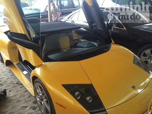 Lamborghini 15 ty deo bien gia bi bat giu tai Viet Nam hinh anh