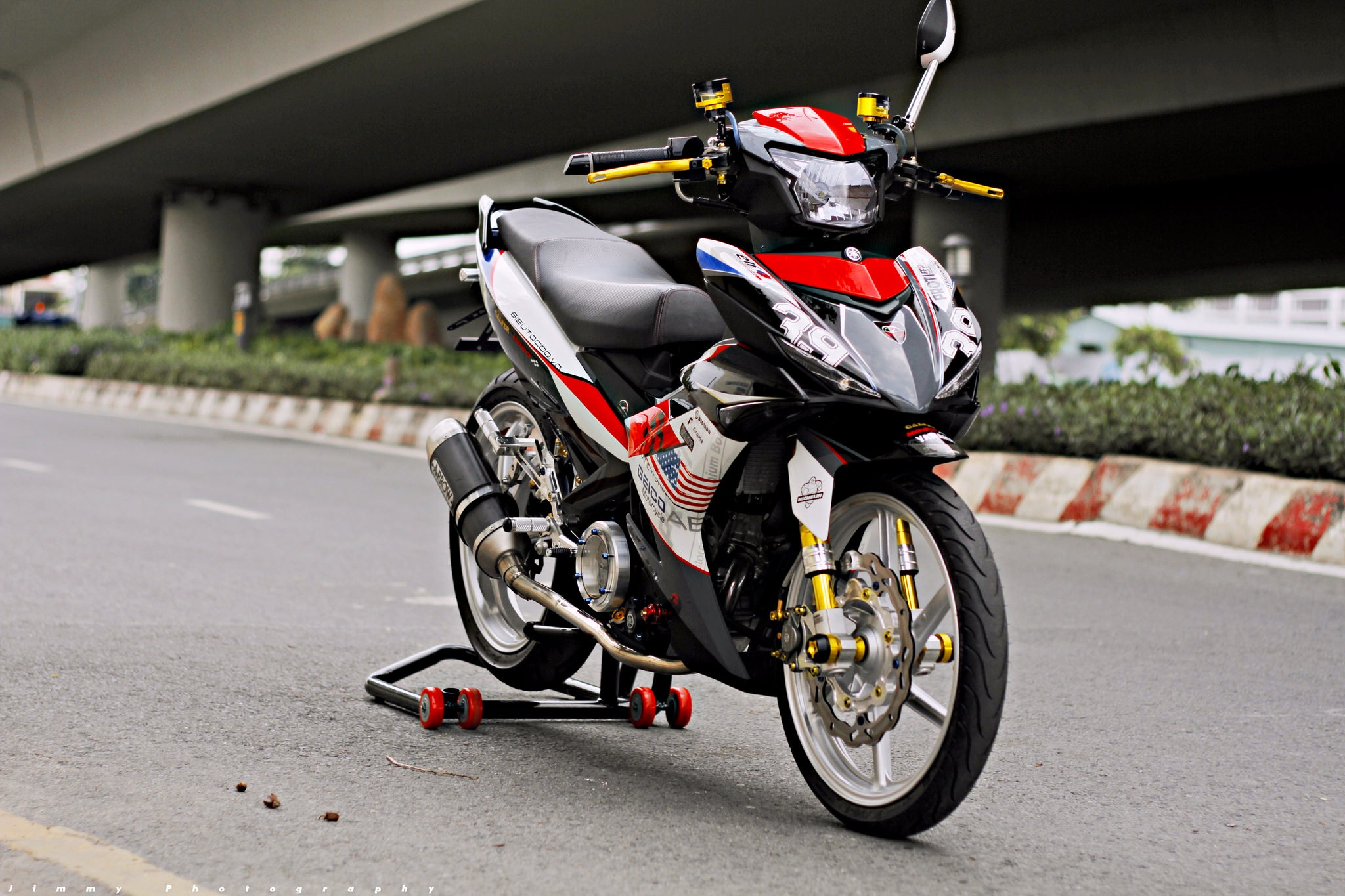 Exciter 150 do day du do choi o Sai Gon hinh anh