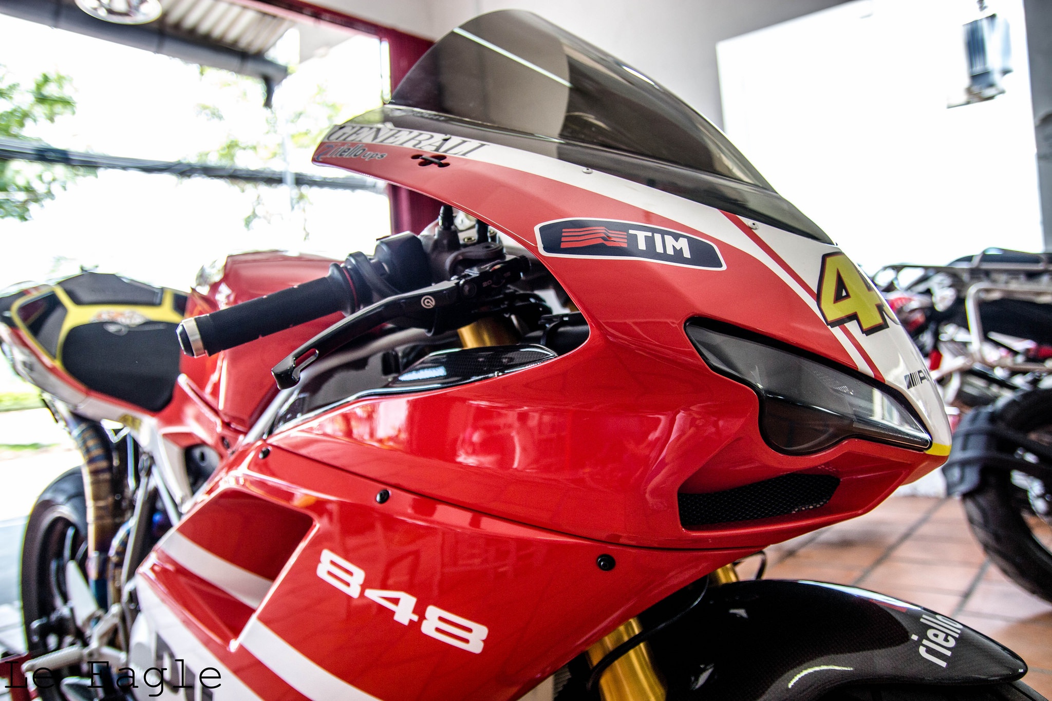Ducati 848 Evo do po titan hang doc o Sai Gon hinh anh
