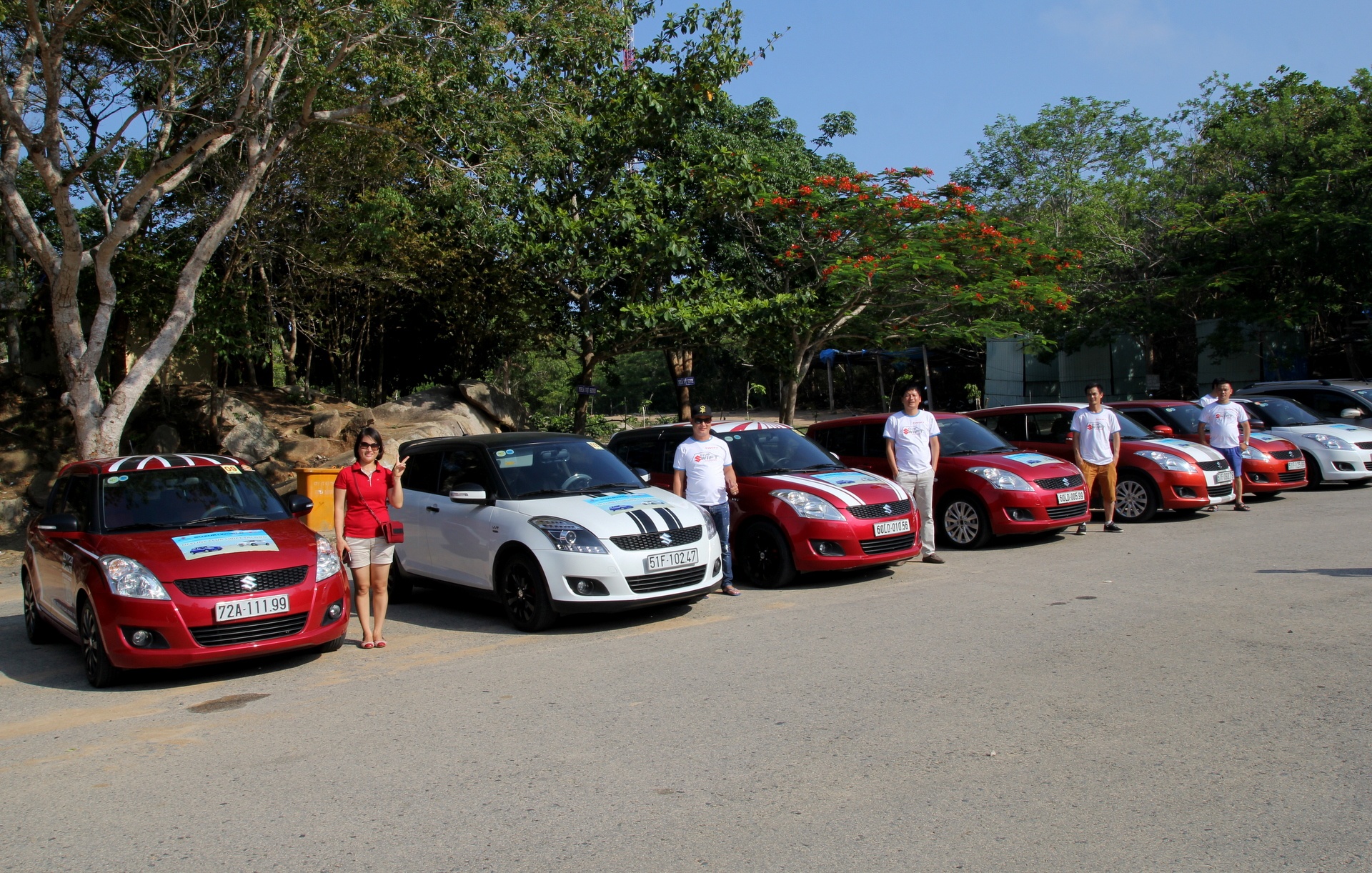 Nhung nguoi me Suzuki Swift tai Sai Gon hinh anh