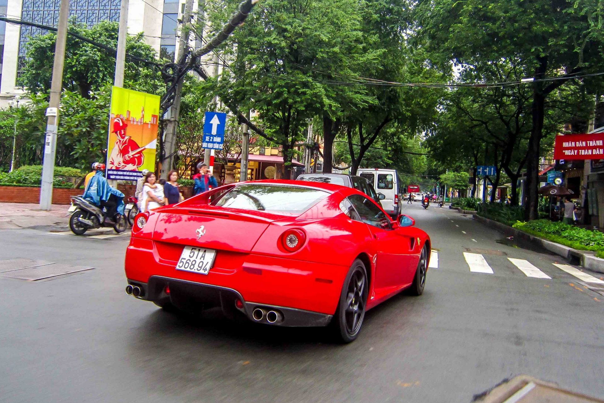 Dan Ferrari nhieu nhat Viet Nam cua mot dai gia Sai Gon hinh anh