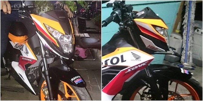 Lo dien hinh anh Honda Sonic 150R phien ban Repsol? hinh anh