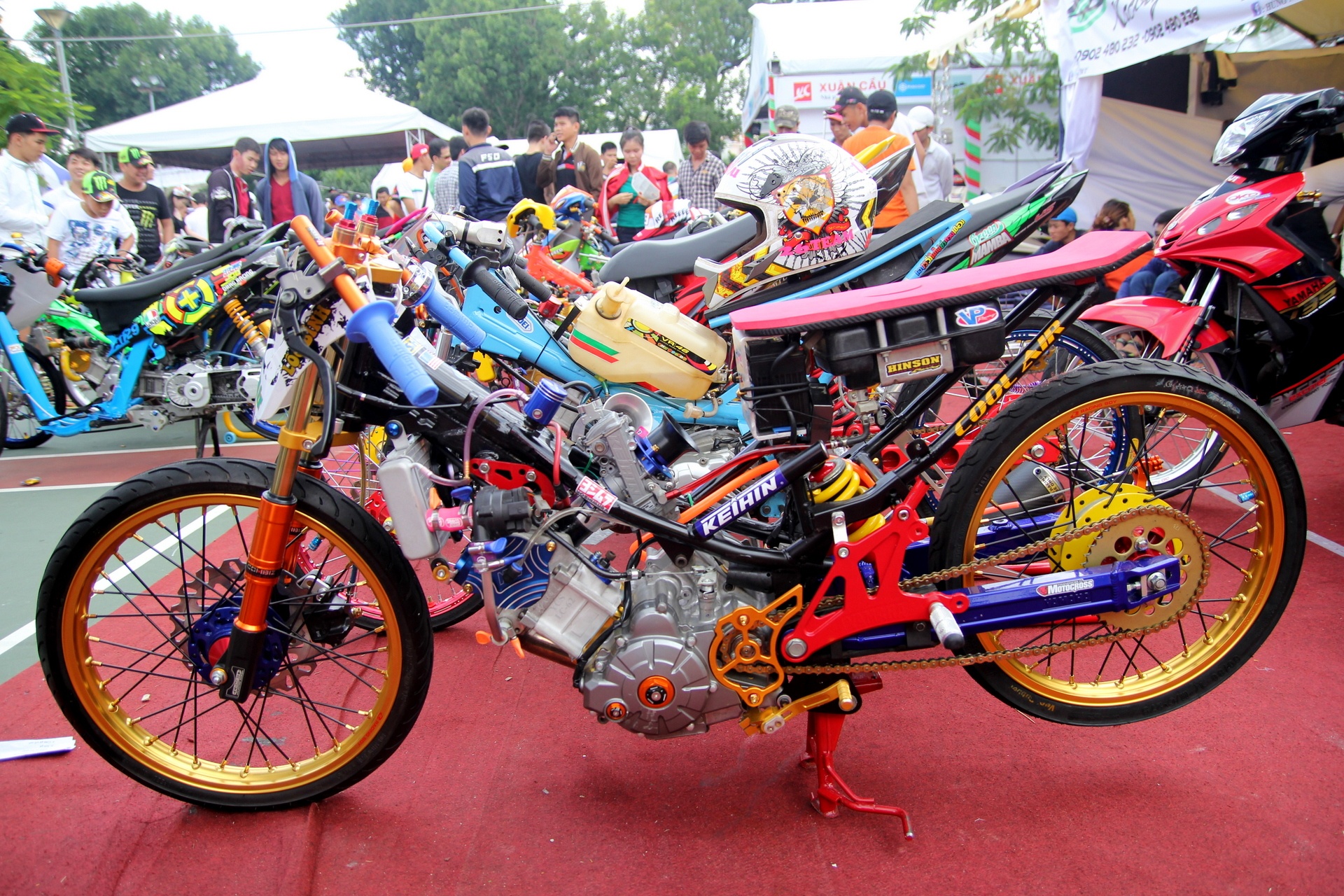 Exciter do thanh xe dua o Sai Gon hinh anh