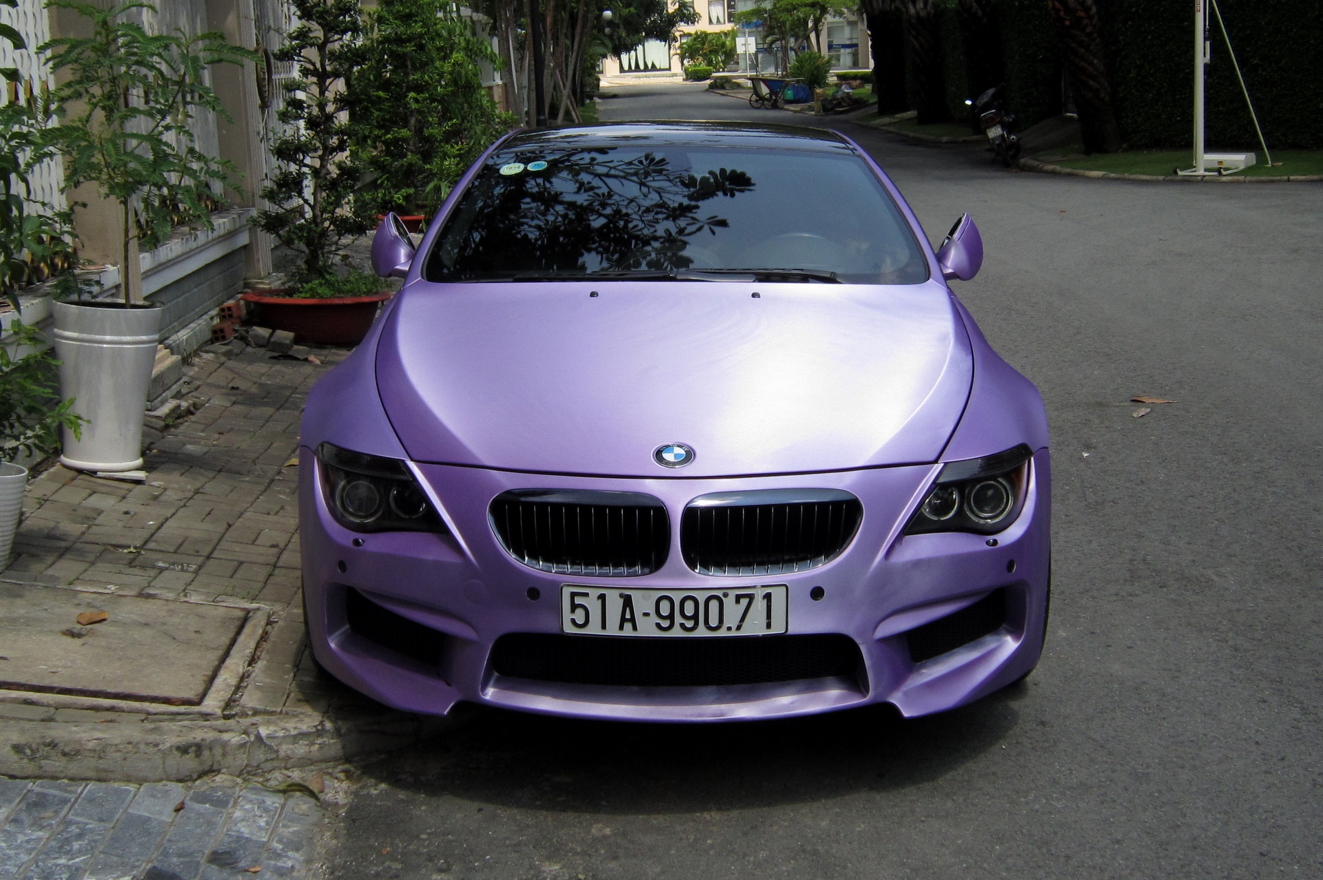 BMW M6 mau tim la mat o Sai Gon hinh anh