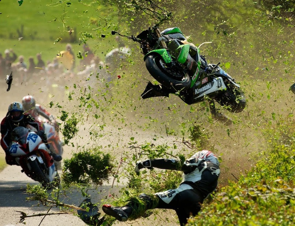 Tai nan chet nguoi tai duong dua Isle of Man hinh anh