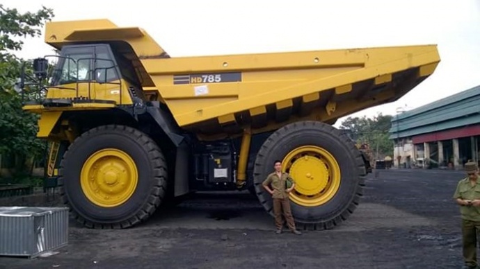 Giai ma sieu xe tai gia 20 ty dong o Quang Ninh hinh anh