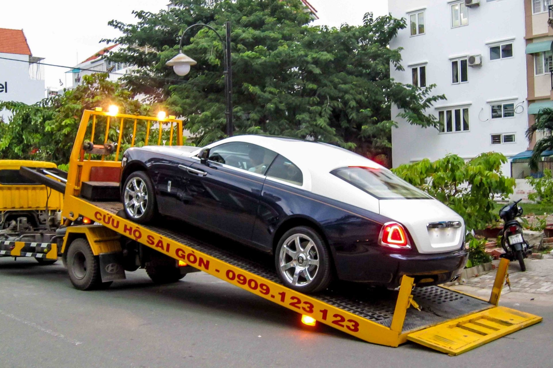 Sieu xe Rolls-Royce Wraith 21 ty xuat hien o Sai Gon hinh anh