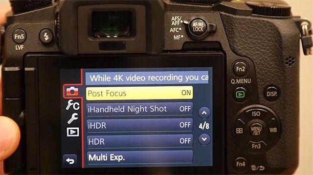 Panasonic khoe may anh Lumix chup truoc lay net sau hinh anh