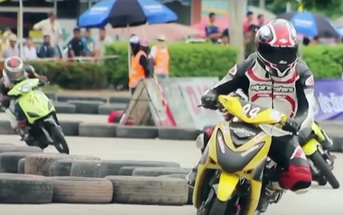 Giai dua xe tay ga cho nu dau tien o Viet Nam sap dien ra hinh anh