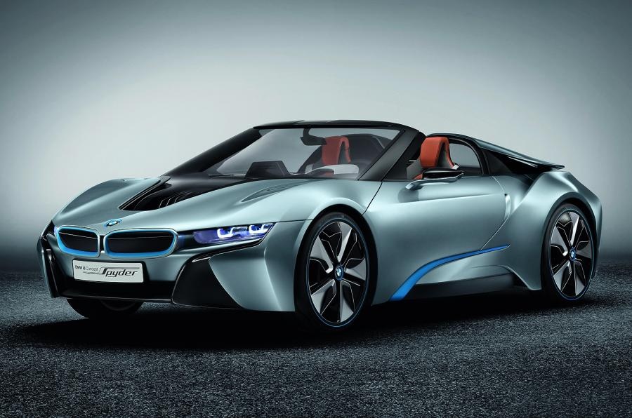 BMW i8 Spyder the he moi sap ra mat hinh anh
