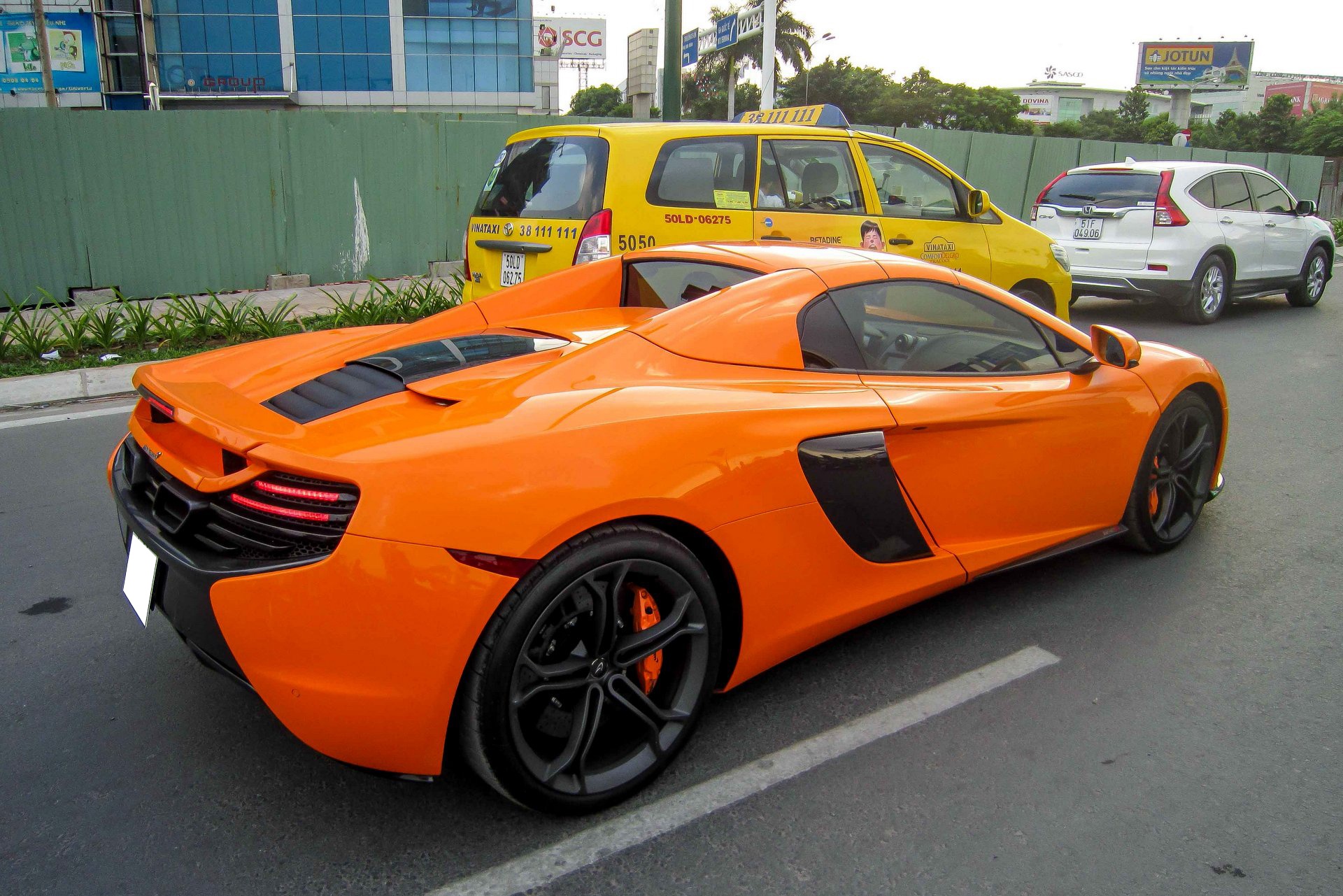Nghe thu tieng po McLaren 650S Spider o Sai Gon hinh anh