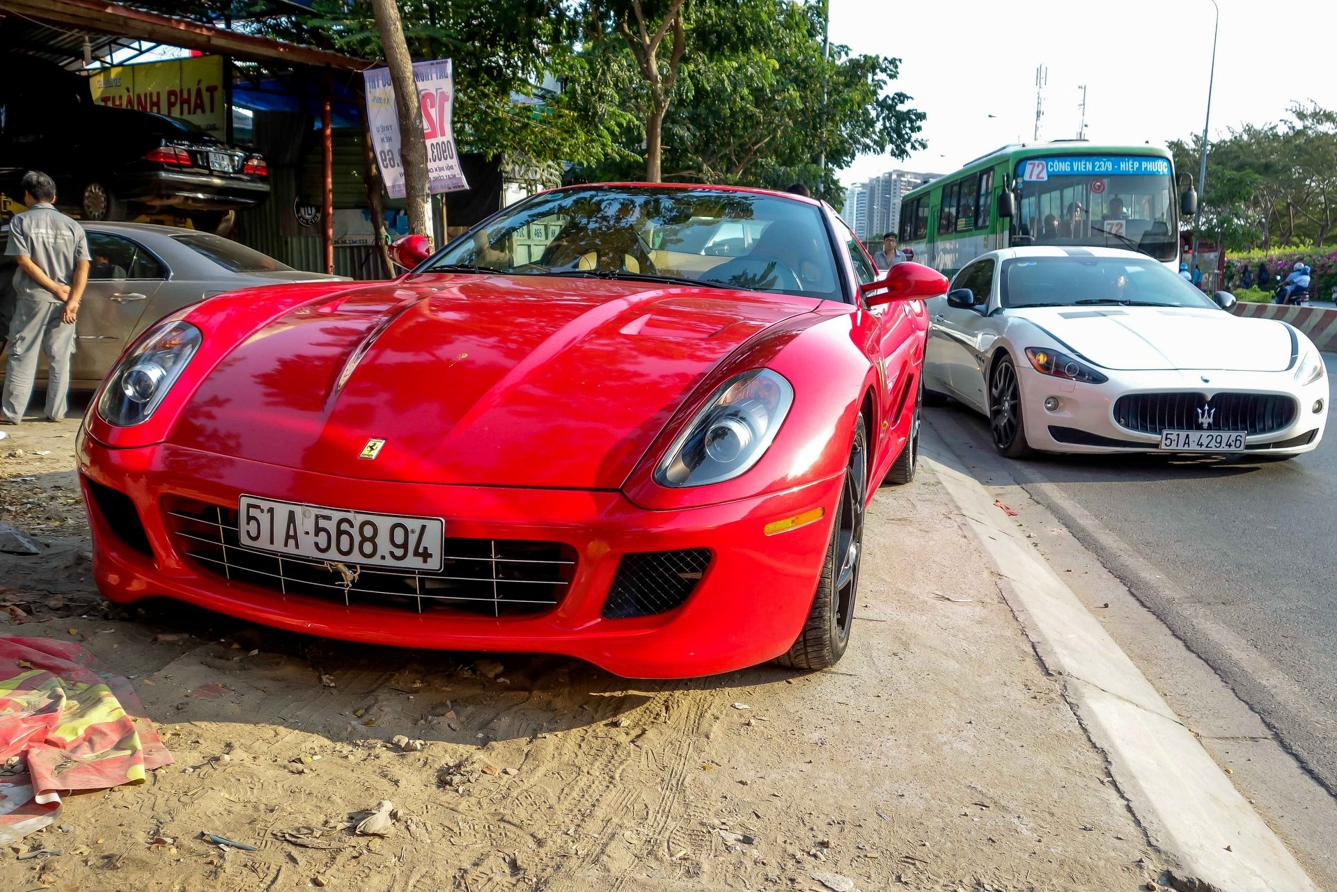 ferrari,  599,  599 gtb,  599 gtb fiorano,  ferrari 599,  ferrari 599 gtb,  ferrari 599 gtb fiorano,  tai nan,  hoa hoan,  boc chay,  sieu xe,  lamborghini,  porsche,  maserati,  aston martin,  mclaren,  pagani,  koenigsegg,  bugatti anh 7