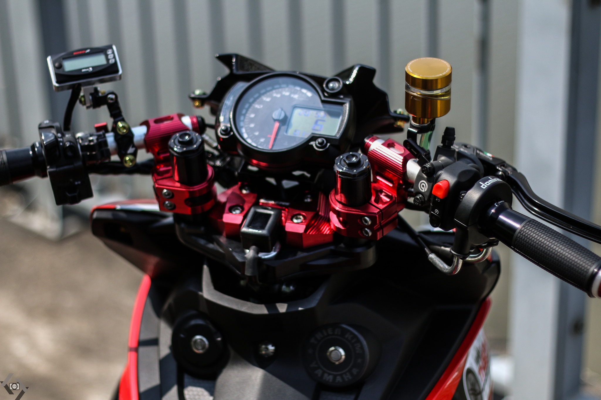 Exciter độ kiểu xe đua ở Sài Gòn ảnh 4 Exciter do kieu xe dua o Sai Gon anh 4