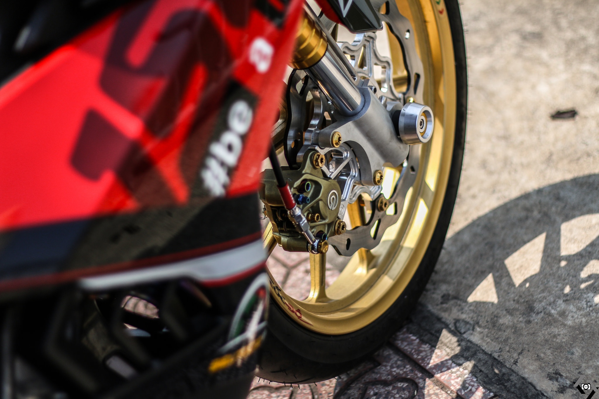 Exciter độ kiểu xe đua ở Sài Gòn ảnh 5 Exciter do kieu xe dua o Sai Gon anh 5