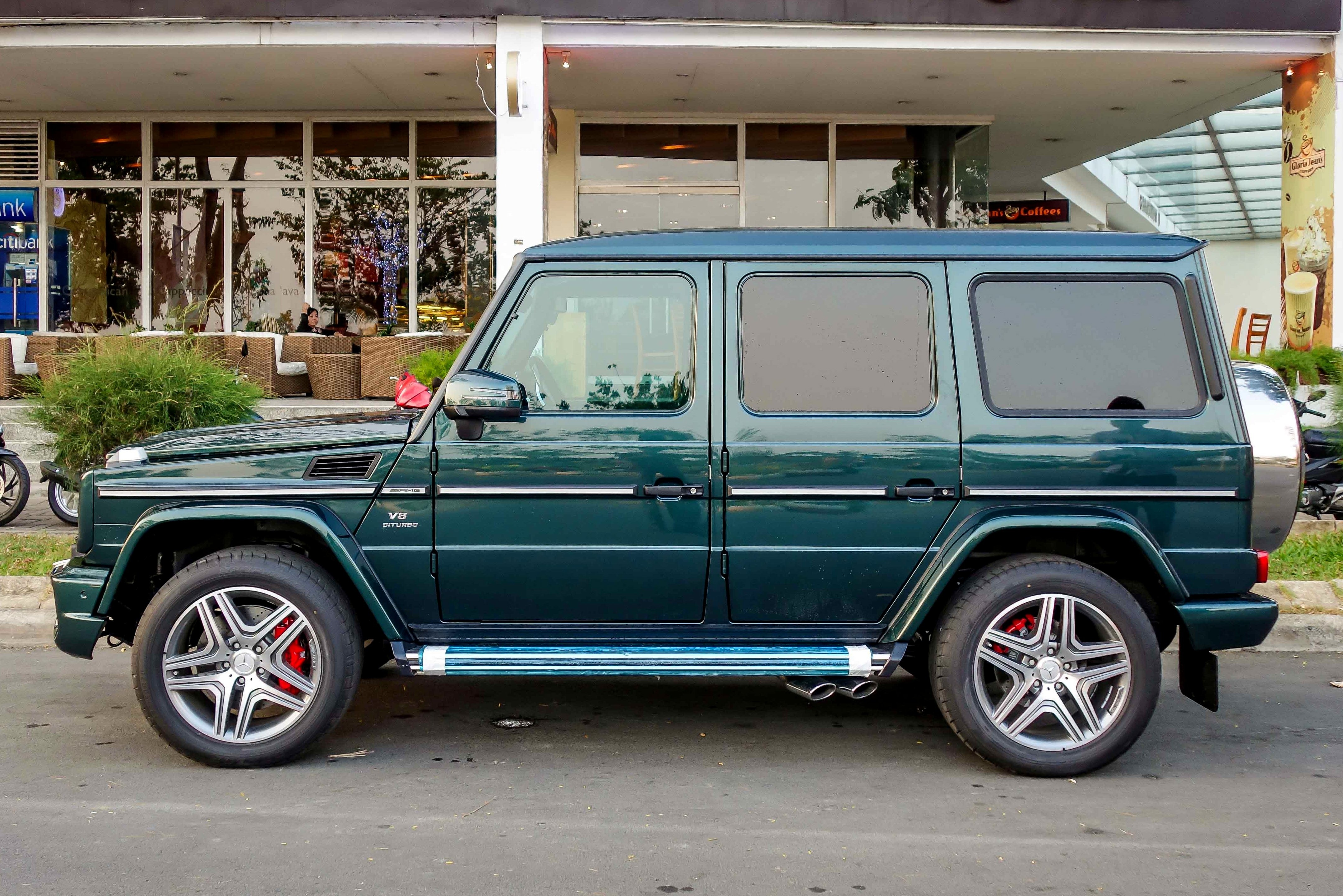 Mercedes G63 AMG màu lạ ở Sài Gòn ảnh 2 Mercedes G63 AMG mau la o Sai Gon anh 2