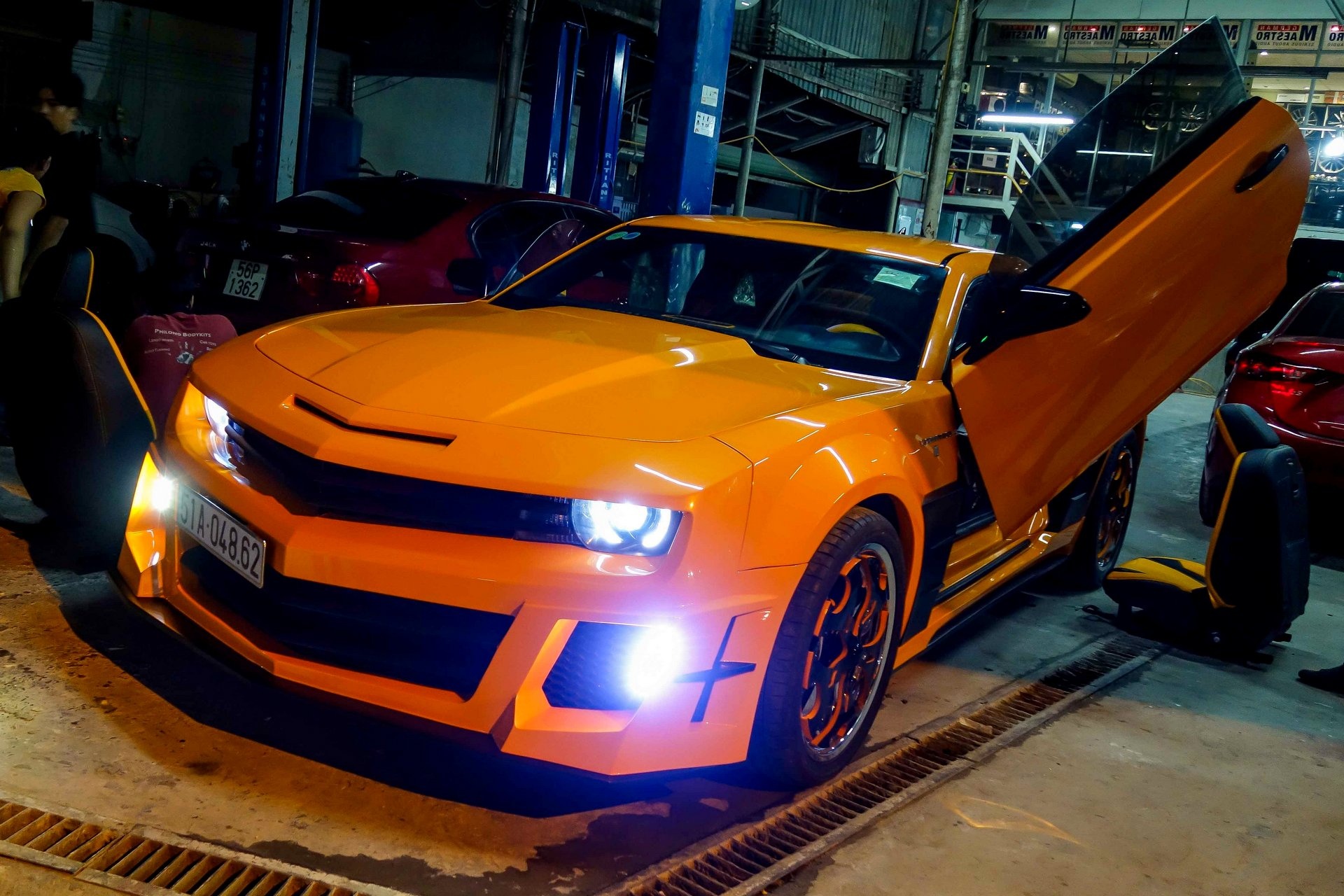 Chevrolet Camaro do phong cach Transformers anh 1