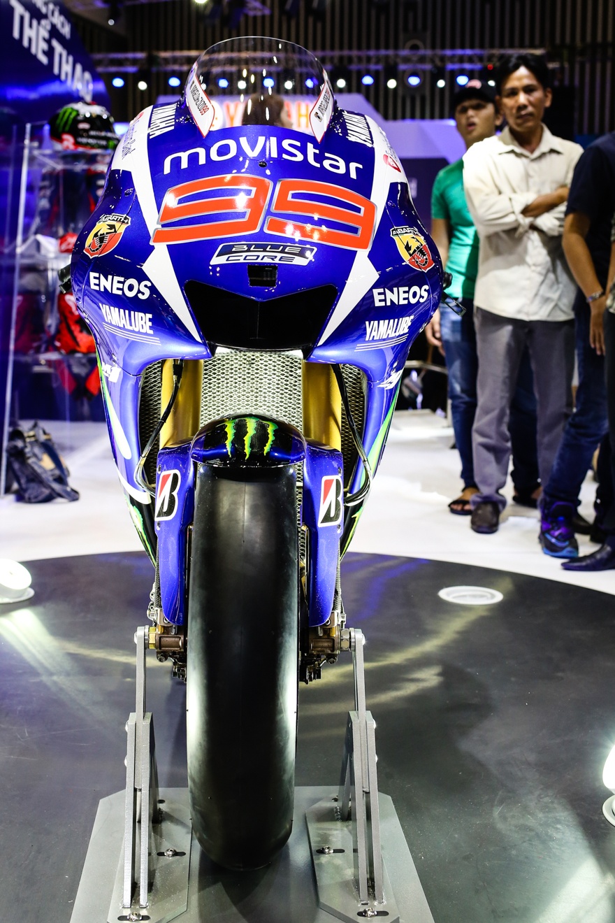 Yamaha M1 tai trien lam xe may Viet Nam anh 2