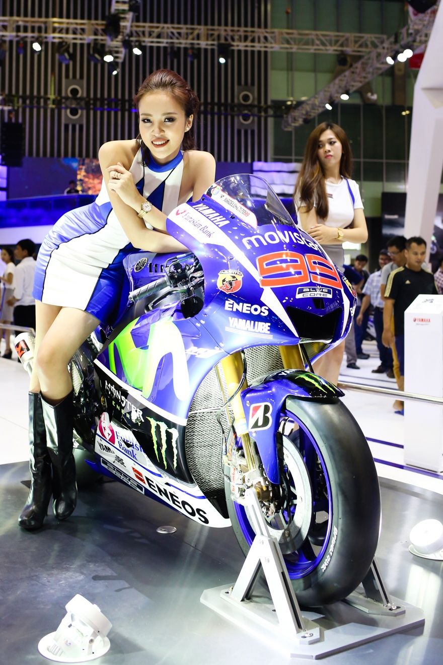 Yamaha M1 tai trien lam xe may Viet Nam anh 9