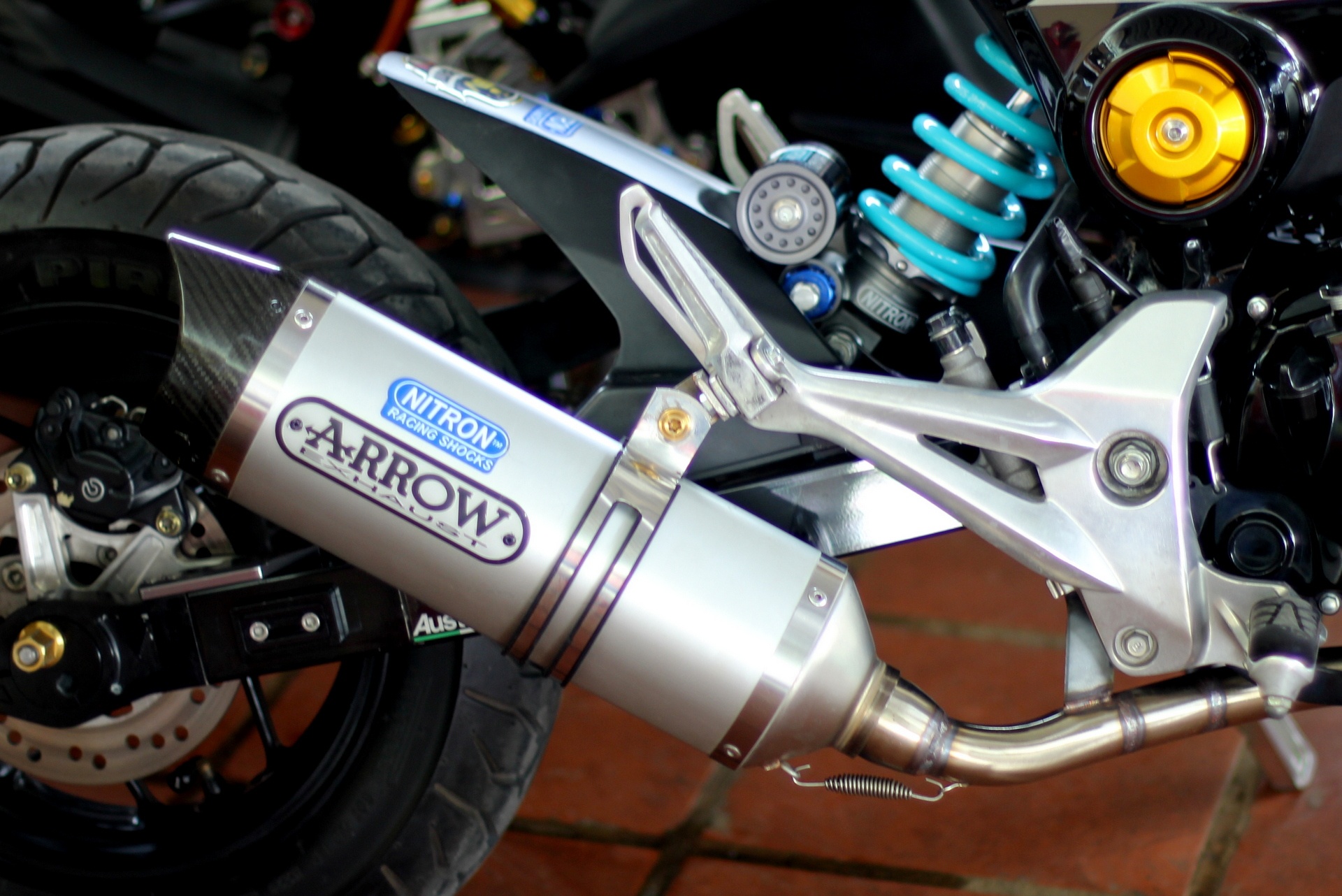 Xe do cua biker Sai Gon anh 2