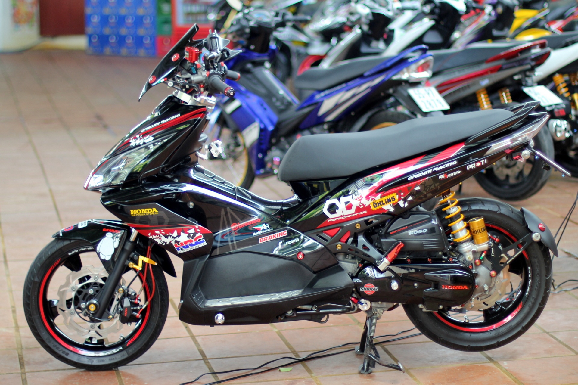 Xe do cua biker Sai Gon anh 5