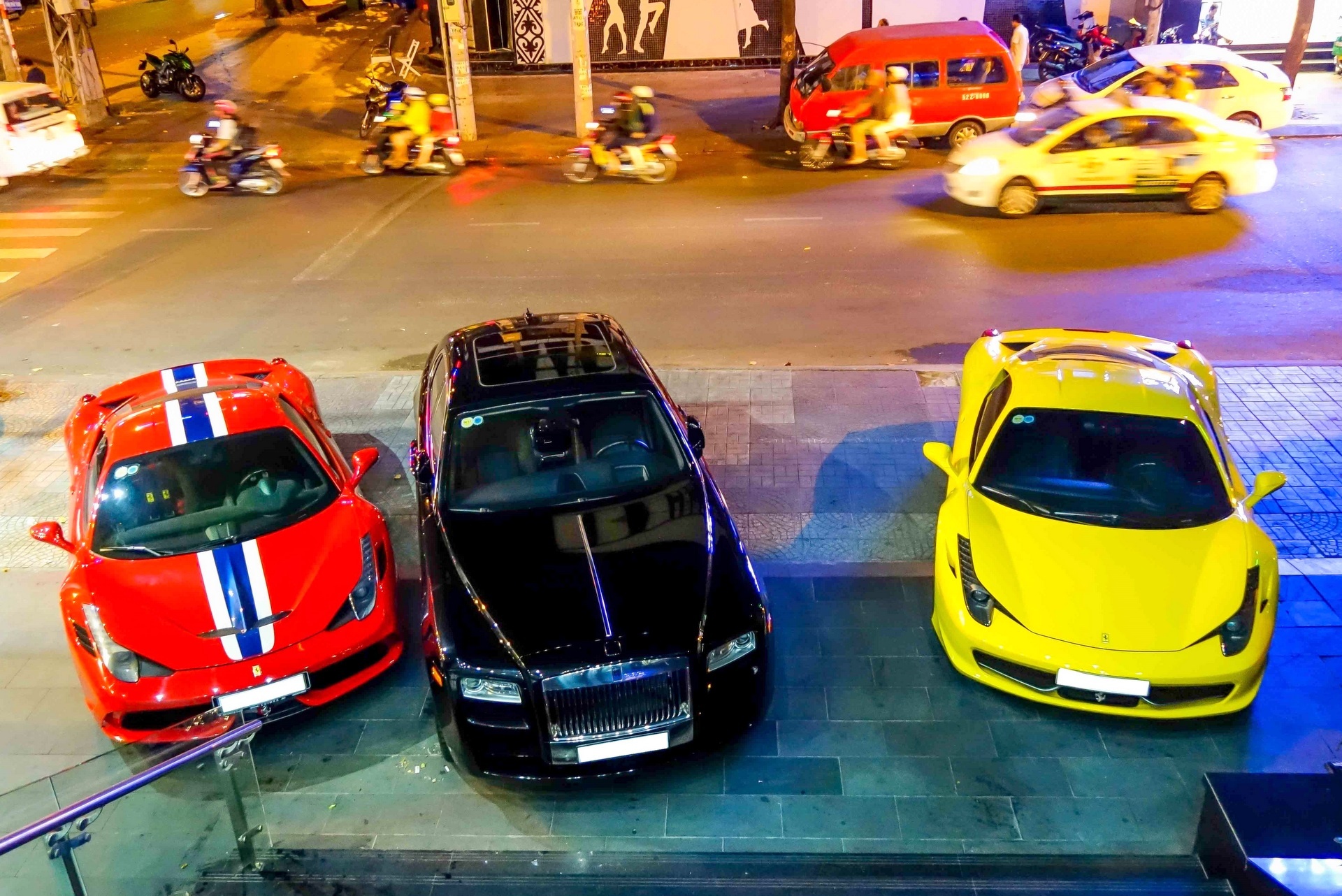 Ferrari 458 Speciale cung dan sieu xe trieu do o Sai Gon hinh anh