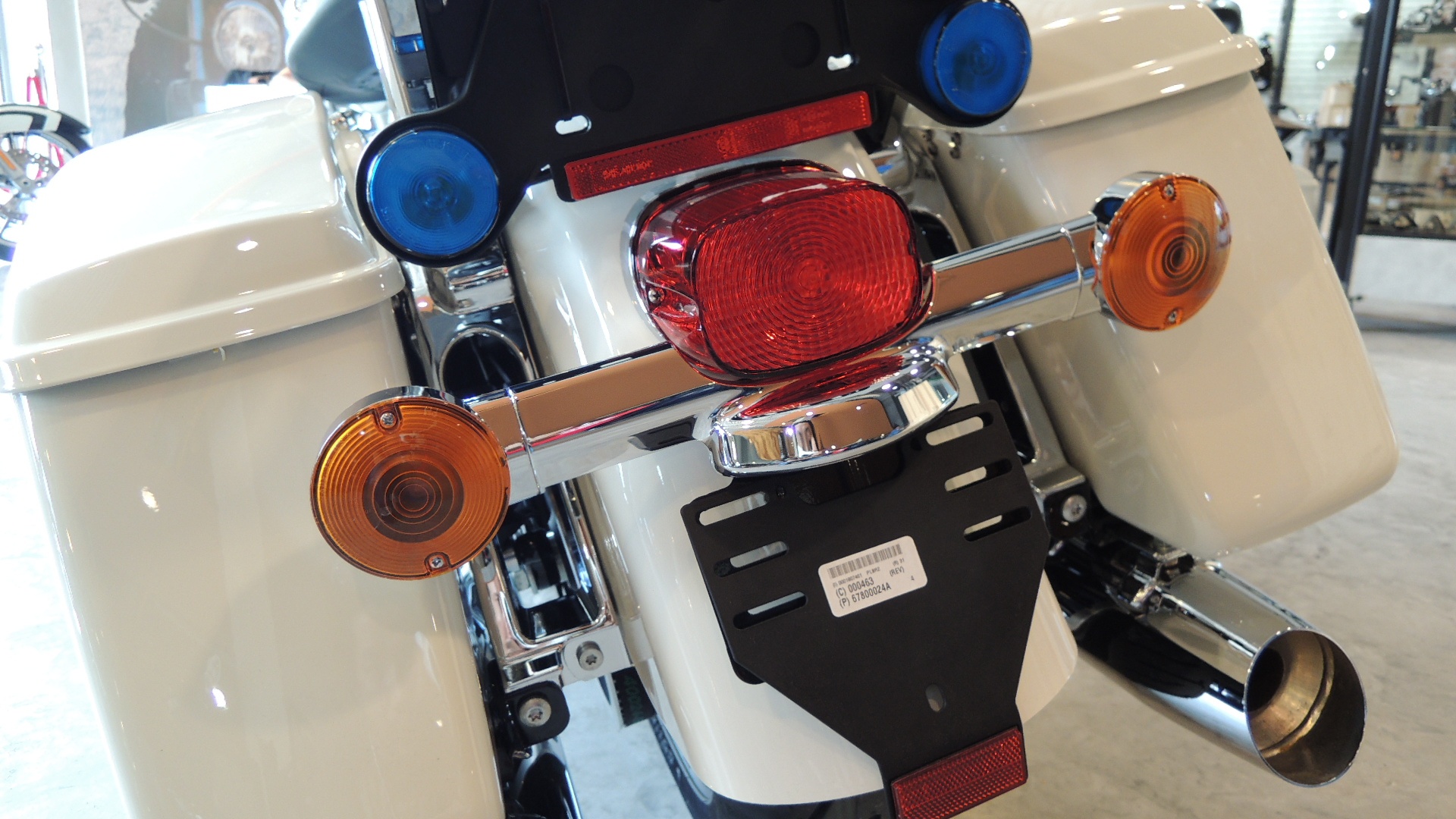 Moto Harley Davidson danh cho canh sat anh 7