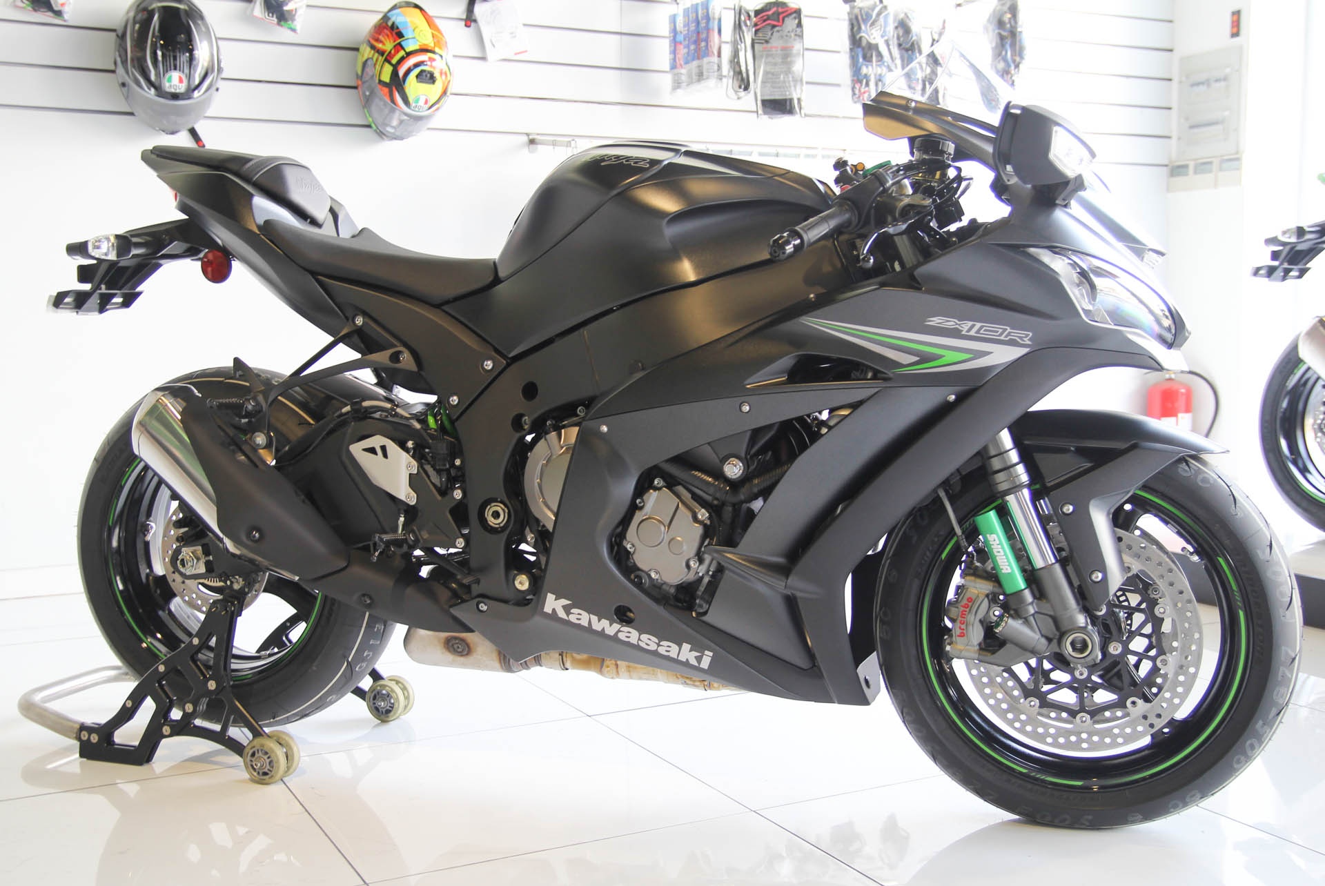 Kawasaki ZX-10R màu mới ảnh 1 Kawasaki ZX-10R mau moi anh 1