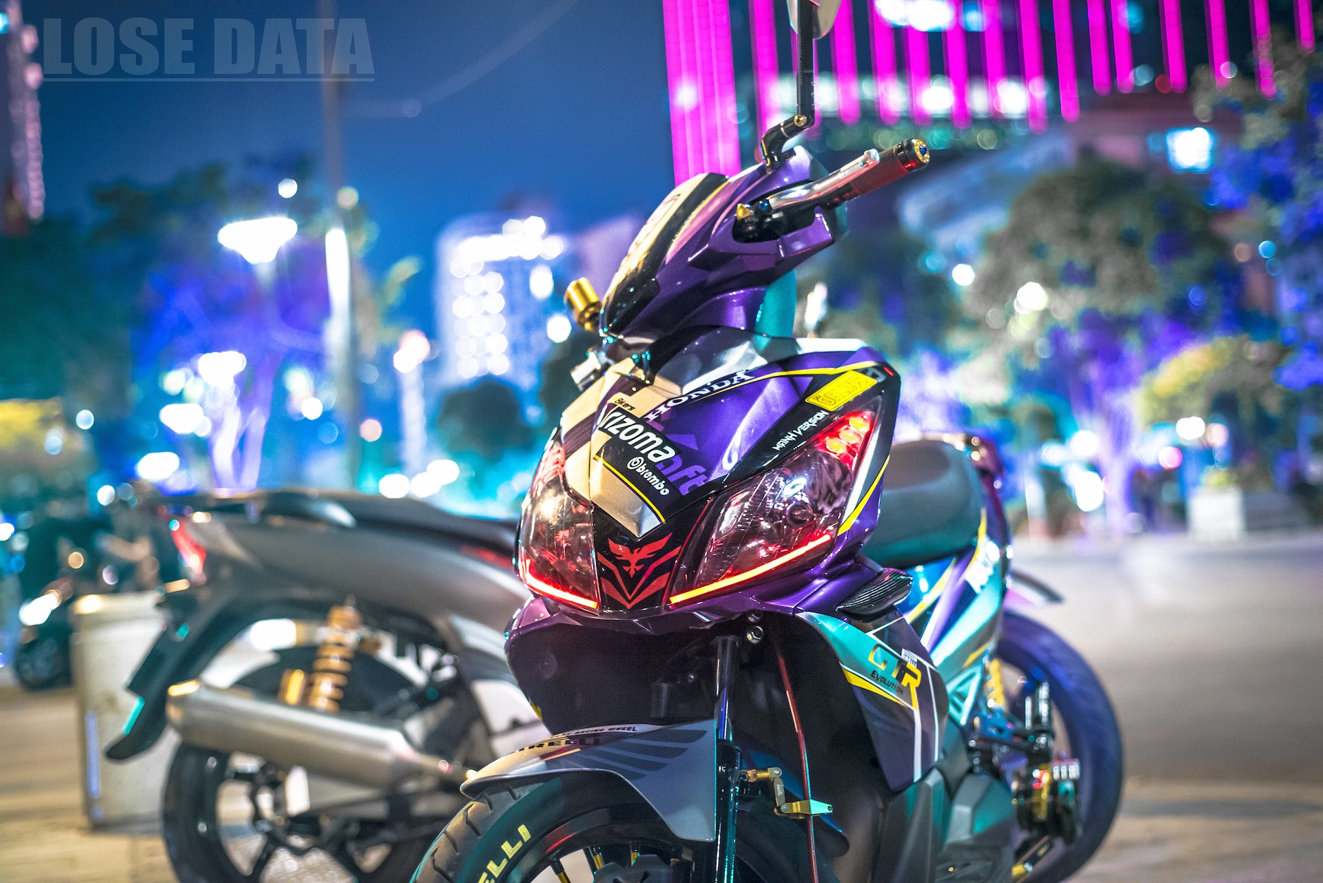 Honda Air Blade độ  ảnh 11 Honda Air Blade do anh 11