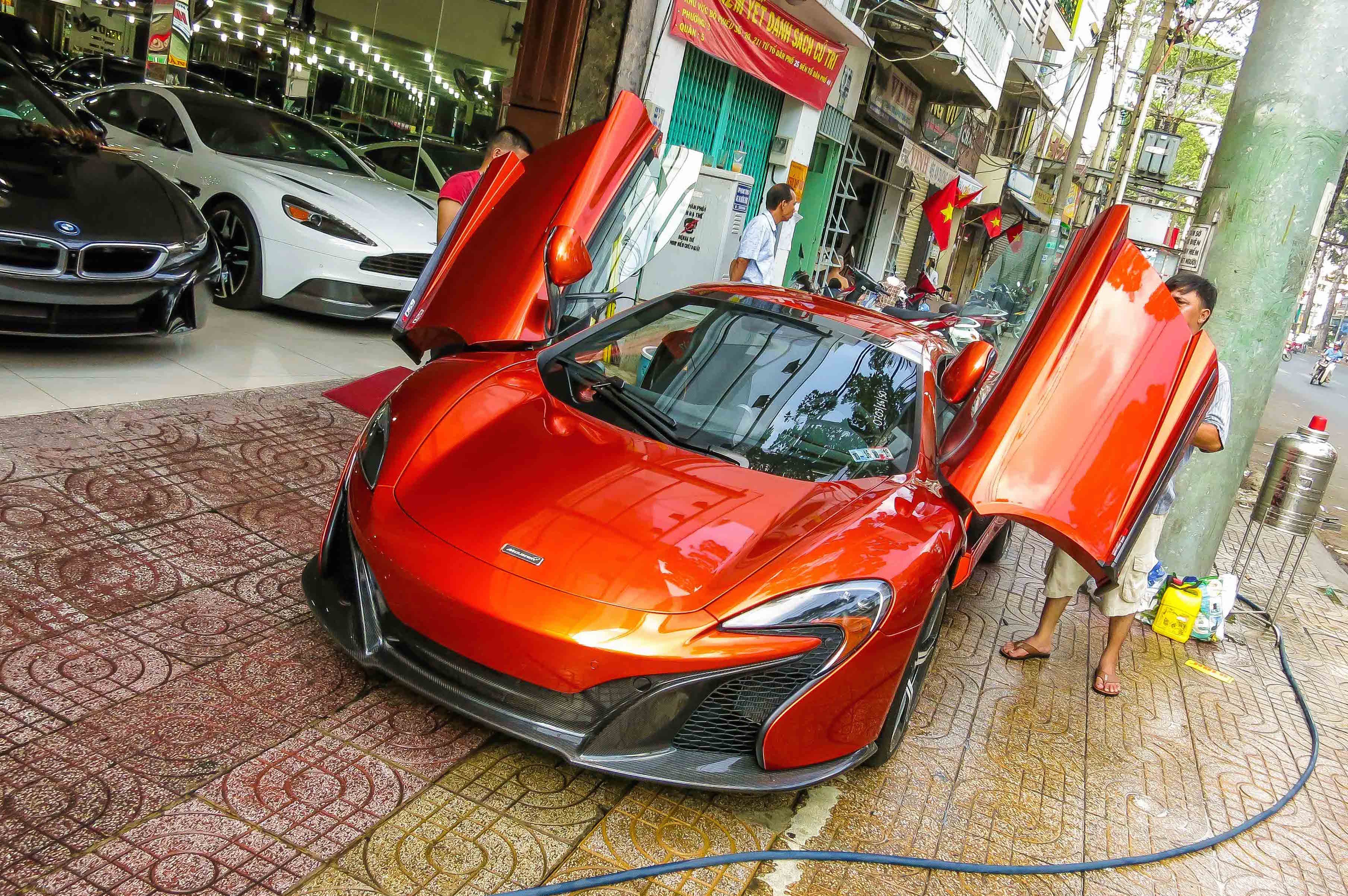 Chi tiet sieu xe McLaren 650S Spider thu 3 tai Viet Nam hinh anh