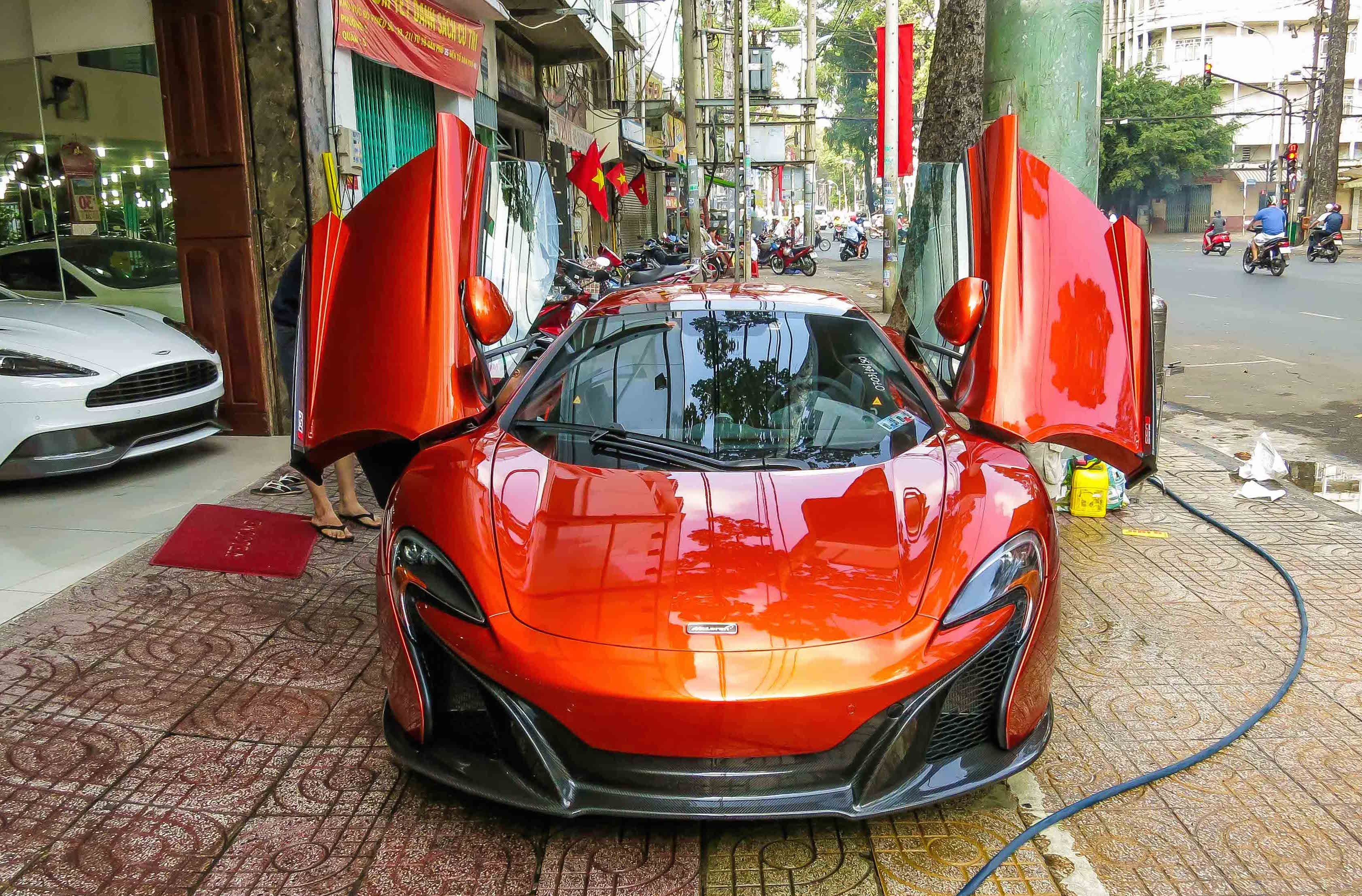 Siêu xe Mclaren 650S Việt Nam ảnh 1 Sieu xe Mclaren 650S Viet Nam anh 1