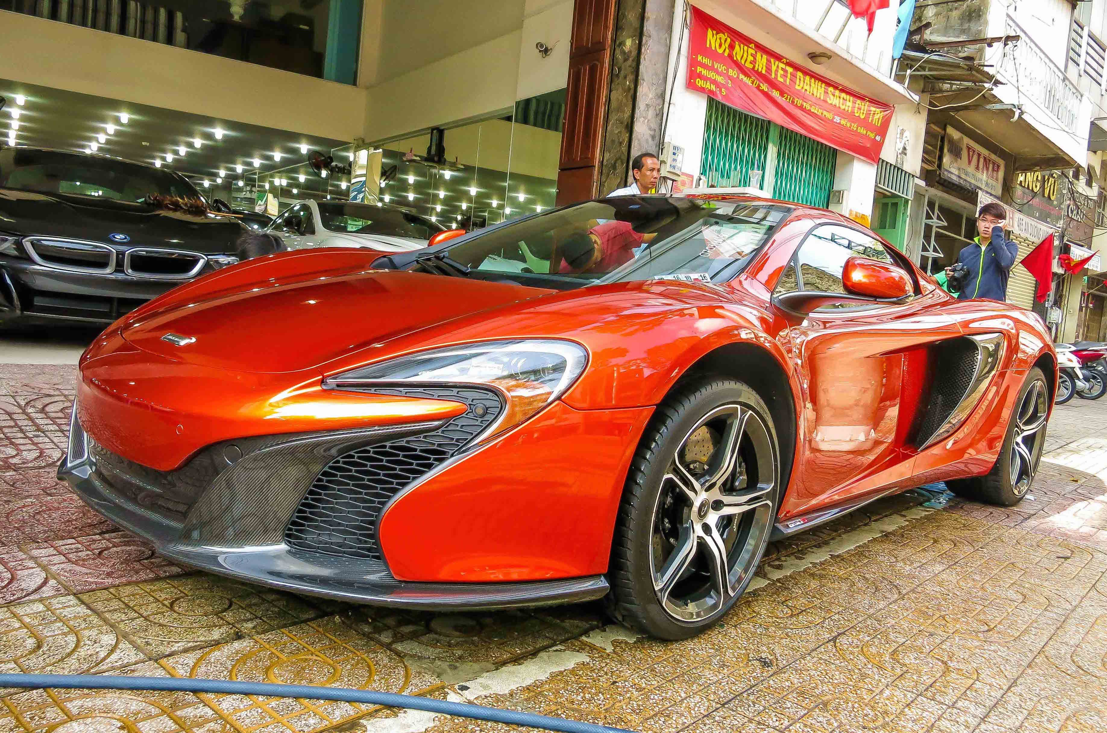 Siêu xe Mclaren 650S Việt Nam ảnh 6 Sieu xe Mclaren 650S Viet Nam anh 6